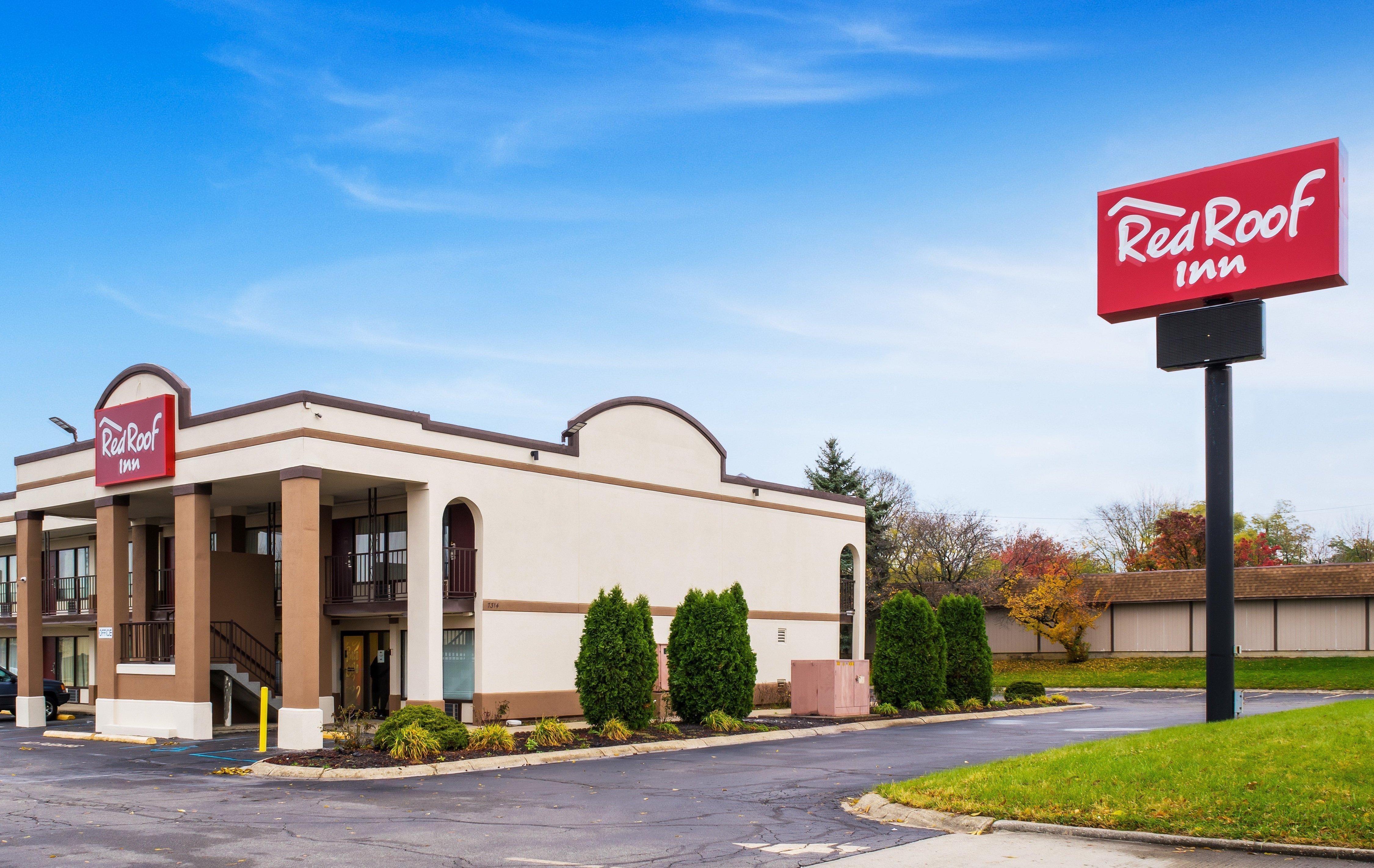 Red Roof Inn Indianapolis East Buitenkant foto