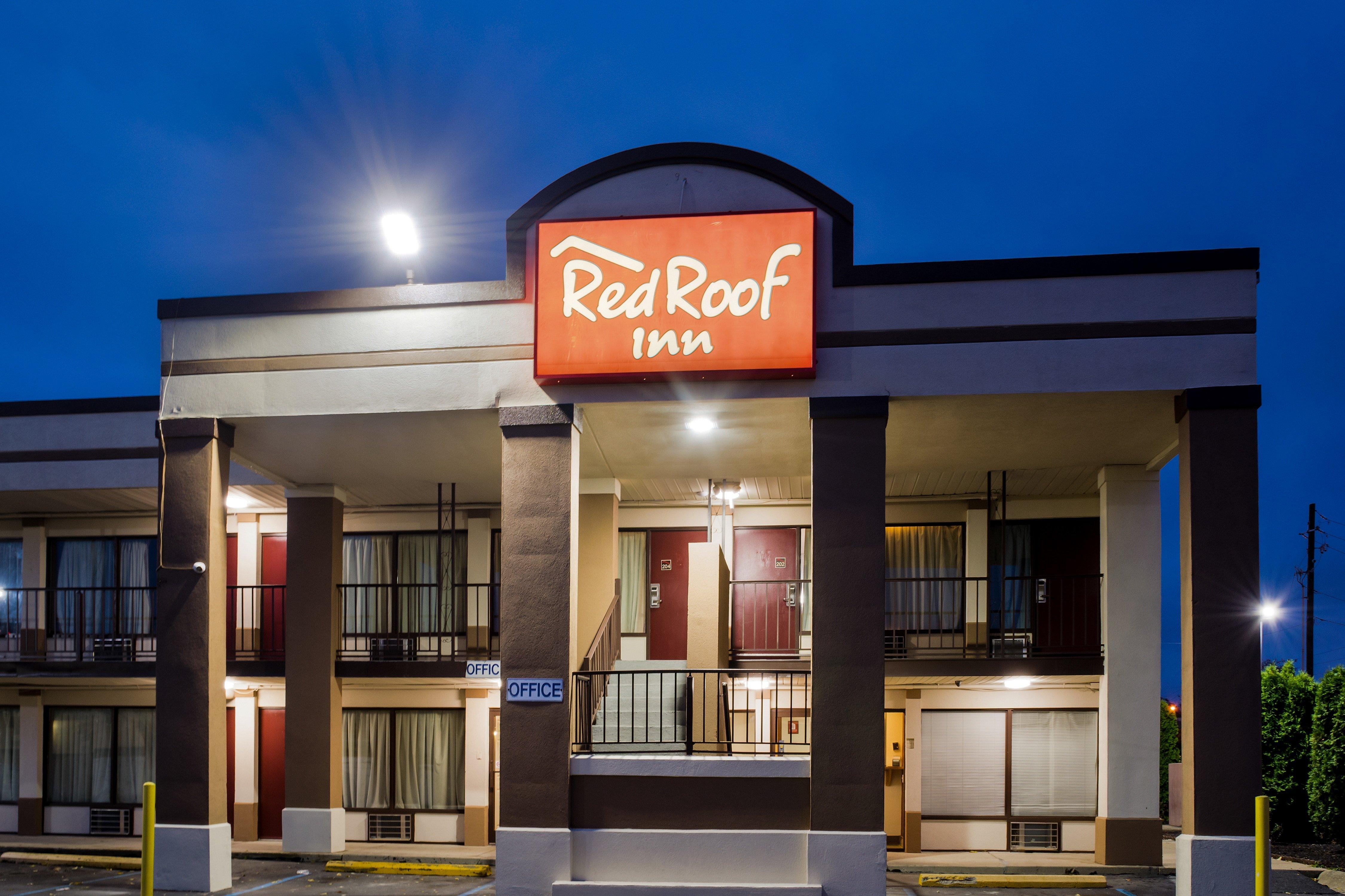 Red Roof Inn Indianapolis East Buitenkant foto